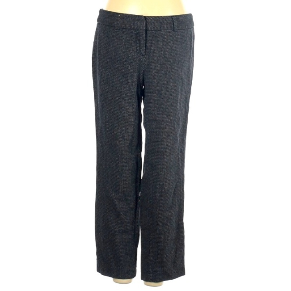 Cynthia Rowley Mid rise straight leg trouser pant